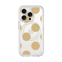 スリムプロテクションプレミアムケース with MagSafe［ シンプルドット - Beige ］