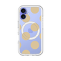 スリムプロテクションプレミアムケース with MagSafe［ シンプルドット - Beige ］