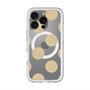スリムプロテクションプレミアムケース with MagSafe［ シンプルドット - Beige ］