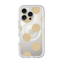 スリムプロテクションプレミアムケース with MagSafe［ シンプルドット - Beige ］