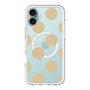 スリムプロテクションプレミアムケース with MagSafe［ シンプルドット - Beige ］