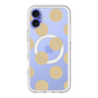 スリムプロテクションプレミアムケース with MagSafe［ シンプルドット - Beige ］