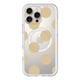 スリムプロテクションプレミアムケース with MagSafe［ シンプルドット - Beige ］