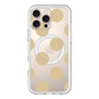スリムプロテクションプレミアムケース with MagSafe［ シンプルドット - Beige ］