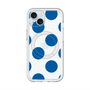 スリムプロテクションプレミアムケース with MagSafe［ シンプルドット - Blue ］