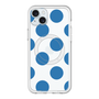 スリムプロテクションプレミアムケース with MagSafe［ シンプルドット - Blue ］