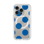 スリムプロテクションプレミアムケース with MagSafe［ シンプルドット - Blue ］