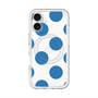 スリムプロテクションプレミアムケース with MagSafe［ シンプルドット - Blue ］