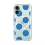 スリムプロテクションプレミアムケース with MagSafe［ シンプルドット - Blue ］
