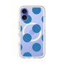 スリムプロテクションプレミアムケース with MagSafe［ シンプルドット - Blue ］