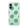 スリムプロテクションプレミアムケース with MagSafe［ シンプルドット - Green ］
