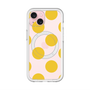 スリムプロテクションプレミアムケース with MagSafe［ シンプルドット - Yellow ］