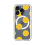 スリムプロテクションプレミアムケース with MagSafe［ シンプルドット - Yellow ］