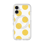 スリムプロテクションプレミアムケース with MagSafe［ シンプルドット - Yellow ］