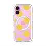 スリムプロテクションプレミアムケース with MagSafe［ シンプルドット - Yellow ］