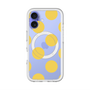 スリムプロテクションプレミアムケース with MagSafe［ シンプルドット - Yellow ］