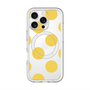 スリムプロテクションプレミアムケース with MagSafe［ シンプルドット - Yellow ］