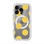 スリムプロテクションプレミアムケース with MagSafe［ シンプルドット - Yellow ］