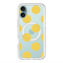 スリムプロテクションプレミアムケース with MagSafe［ シンプルドット - Yellow ］