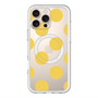 スリムプロテクションプレミアムケース with MagSafe［ シンプルドット - Yellow ］