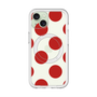 スリムプロテクションプレミアムケース with MagSafe［ シンプルドット - Red ］