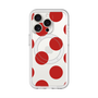 スリムプロテクションプレミアムケース with MagSafe［ シンプルドット - Red ］