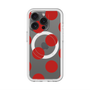 スリムプロテクションプレミアムケース with MagSafe［ シンプルドット - Red ］