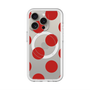 スリムプロテクションプレミアムケース with MagSafe［ シンプルドット - Red ］