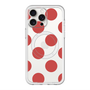 スリムプロテクションプレミアムケース with MagSafe［ シンプルドット - Red ］