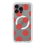 スリムプロテクションプレミアムケース with MagSafe［ シンプルドット - Red ］