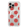 スリムプロテクションプレミアムケース with MagSafe［ シンプルドット - Red ］