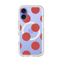 スリムプロテクションプレミアムケース with MagSafe［ シンプルドット - Red ］