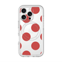 スリムプロテクションプレミアムケース with MagSafe［ シンプルドット - Red ］