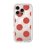 スリムプロテクションプレミアムケース with MagSafe［ シンプルドット - Red ］