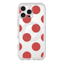 スリムプロテクションプレミアムケース with MagSafe［ シンプルドット - Red ］