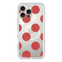 スリムプロテクションプレミアムケース with MagSafe［ シンプルドット - Red ］