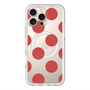 スリムプロテクションプレミアムケース with MagSafe［ シンプルドット - Red ］