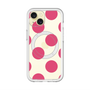スリムプロテクションプレミアムケース with MagSafe［ シンプルドット - Pink ］