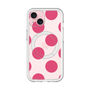 スリムプロテクションプレミアムケース with MagSafe［ シンプルドット - Pink ］