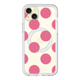 スリムプロテクションプレミアムケース with MagSafe［ シンプルドット - Pink ］