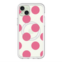 スリムプロテクションプレミアムケース with MagSafe［ シンプルドット - Pink ］