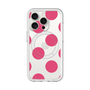 スリムプロテクションプレミアムケース with MagSafe［ シンプルドット - Pink ］