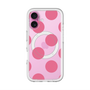 スリムプロテクションプレミアムケース with MagSafe［ シンプルドット - Pink ］