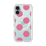 スリムプロテクションプレミアムケース with MagSafe［ シンプルドット - Pink ］