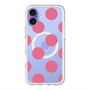 スリムプロテクションプレミアムケース with MagSafe［ シンプルドット - Pink ］