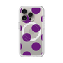 スリムプロテクションプレミアムケース with MagSafe［ シンプルドット - Purple ］
