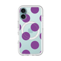 スリムプロテクションプレミアムケース with MagSafe［ シンプルドット - Purple ］