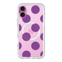 スリムプロテクションプレミアムケース with MagSafe［ シンプルドット - Purple ］