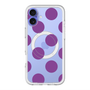 スリムプロテクションプレミアムケース with MagSafe［ シンプルドット - Purple ］