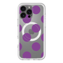 スリムプロテクションプレミアムケース with MagSafe［ シンプルドット - Purple ］